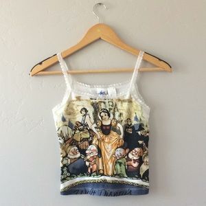 Cropped tank top